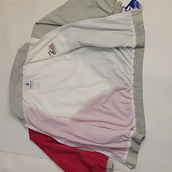 UNLV Rebels Windbreaker Vintage90s Football Foundation Member Made in USA M NEW - Picture 15 of 15